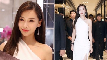 沒和黃曉明過七夕？Angelababy 穿女神洋裝「這樣」過情人節！