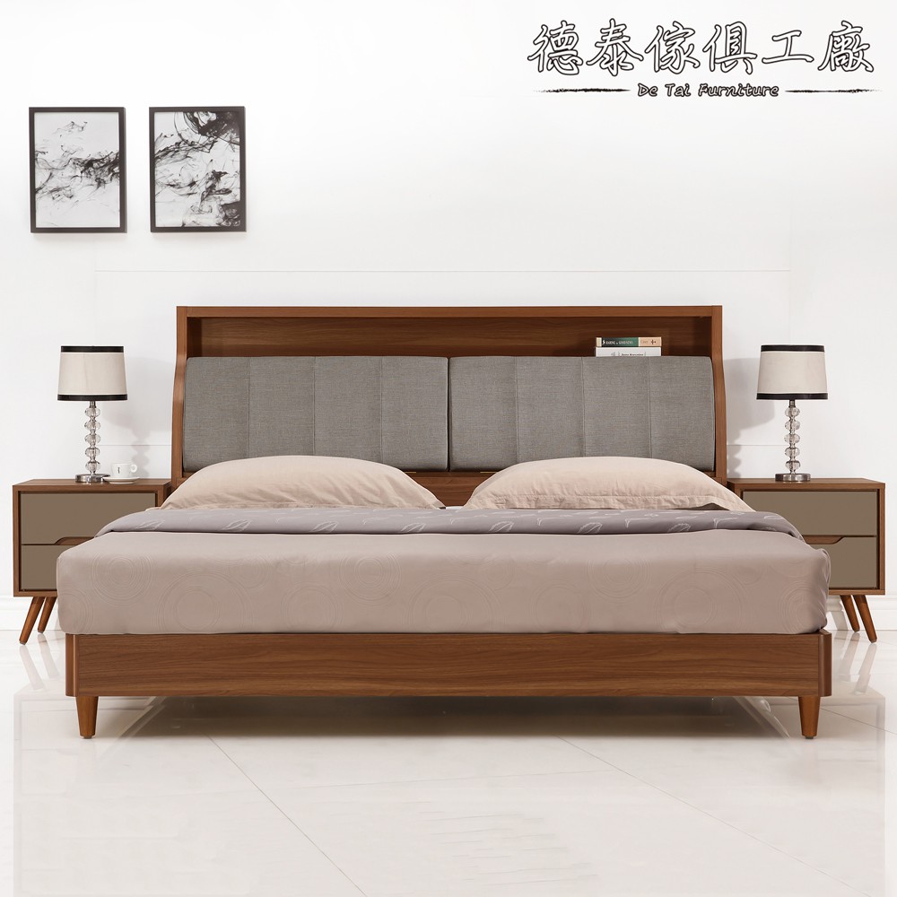 產品規格 Miranda 5尺床頭式床台 A028-365-5 寬152x深219.5x高110.5 cm ----------------------------------------------