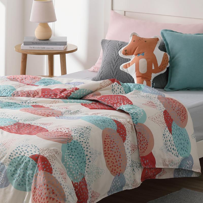 EASY LIFE 90％十月羽絨被/可蓋一整年的好被子-單人