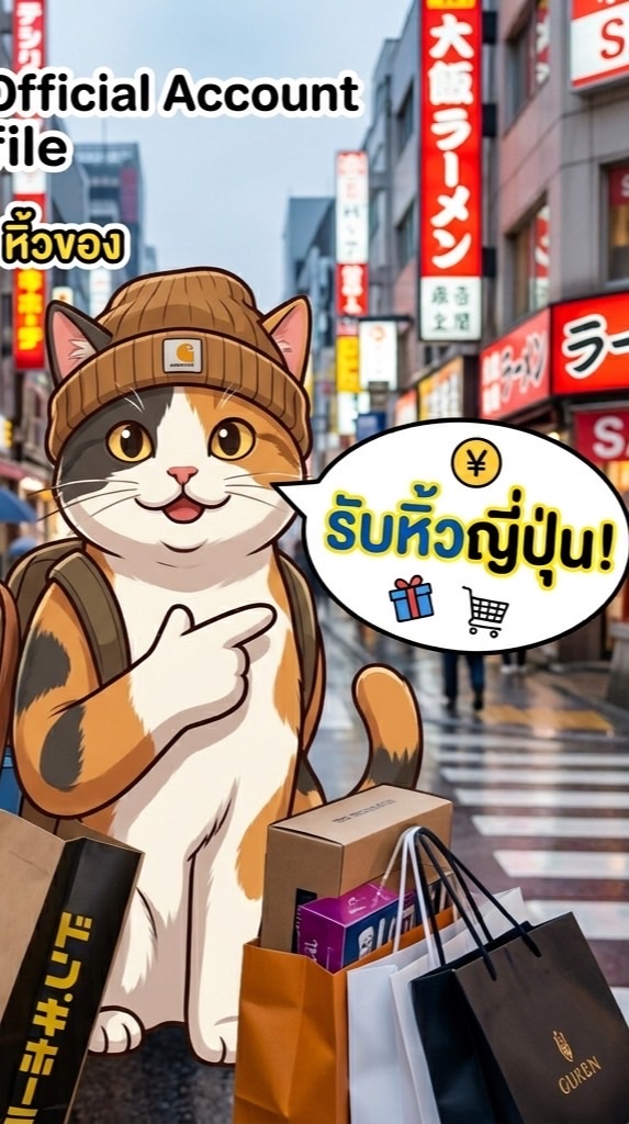 รับหิ้วของจากญี่ปุ่น