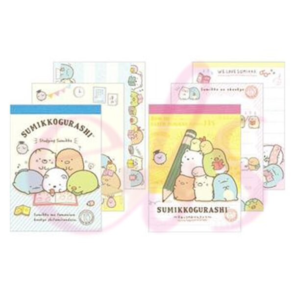 日本 SAN-X 角落生物 便條紙 D款/E款 圖案隨機 ☆艾莉莎ELS☆