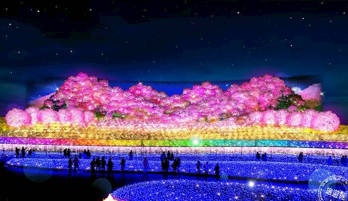 日本最大燈海三重縣名花之里冬季燈彩亮了 旅遊經 Line Today
