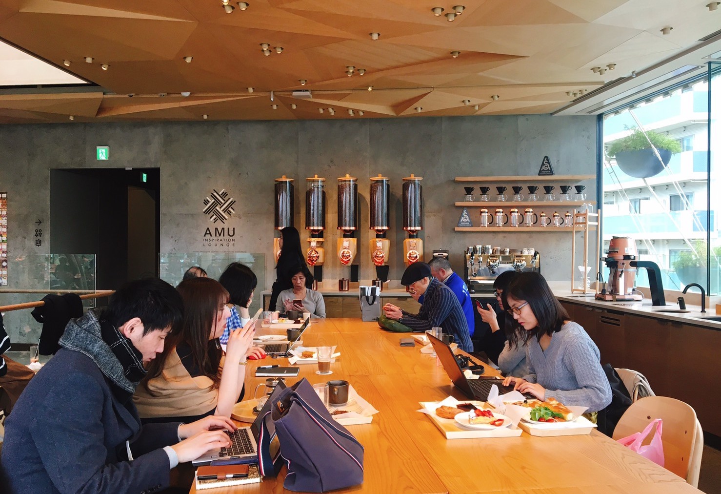 中目黑星巴克4F 休息區