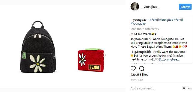 Kolaborasi Fendi dan Tae Yang