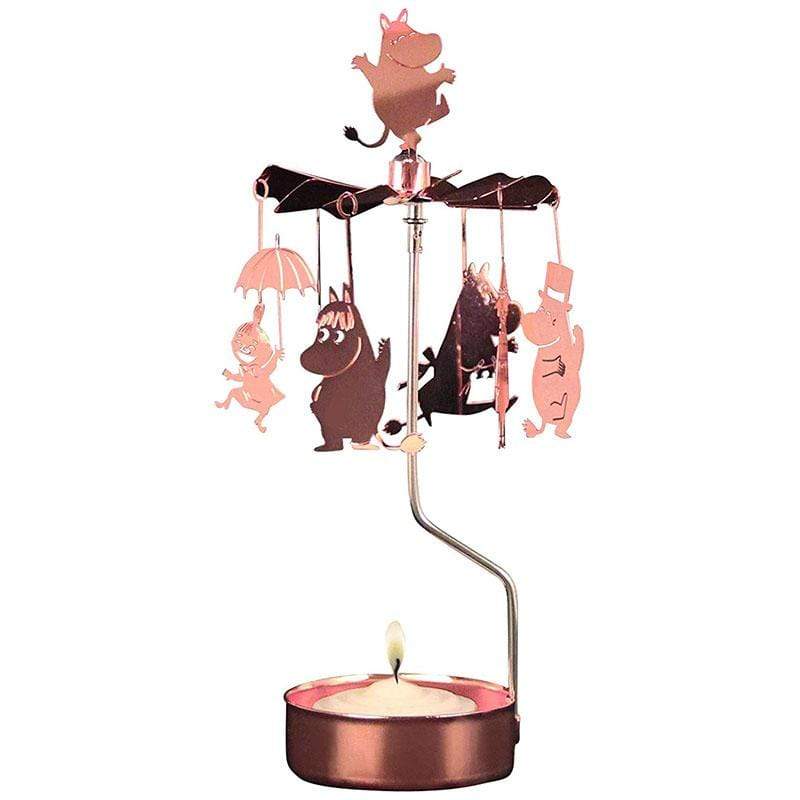 產品特色 Pluto Produkter是一家專門設計室內裝飾與禮品的瑞典公司 設計靈感取材自北歐的美麗的自然環境，成功地用摩登演繹經典 利用燭火燃燒產生的上昇氣流，讓大家都開心地飛著旋轉了起來 產品