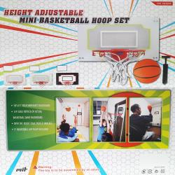 ◎18X11英吋 PC透明籃板|◎彈簧緩衝籃框 可灌籃|◎附籃球 打氣筒種類:籃球類型:訓練用品材質:46X28公分透明耐衝擊PC籃板附高度調整固定黏扣帶X1籃球X1藍網X1打氣筒X1尺寸:46X28