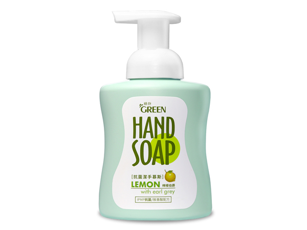 GREEN 綠的~抗菌潔手慕斯(檸檬伯爵)300ml【D475217】