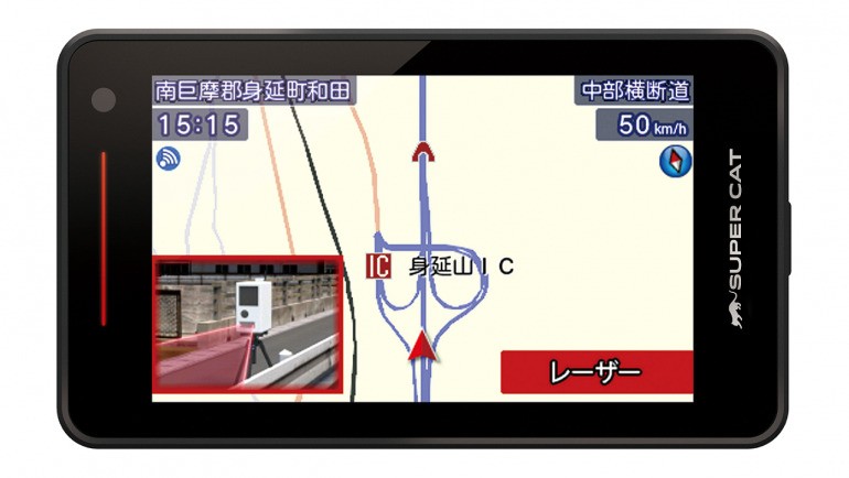 ユピテルからエンジンONで各種データを最新情報にアップデートする無線