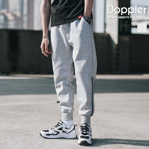 縮口棉褲 運動風立體剪裁九分棉褲 縮口褲 現貨＋預購 【TJGCZK8102】