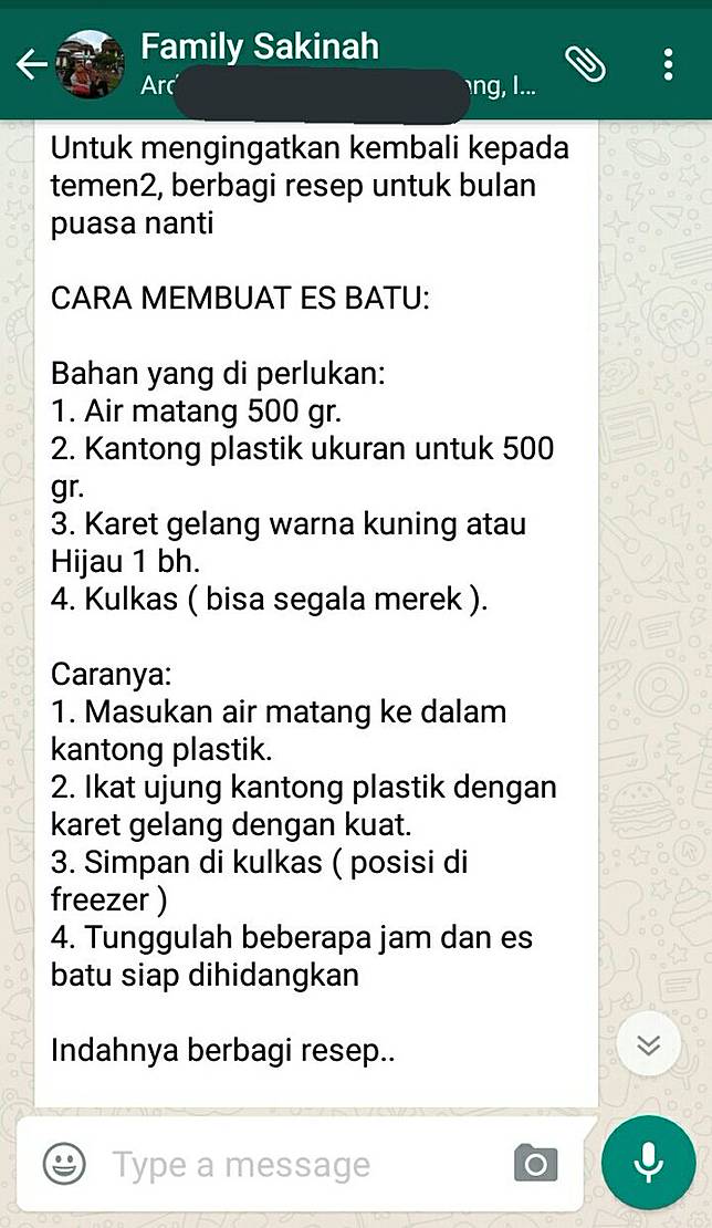 10 Lawakan Puasa Yang Pasti Muncul Di Grup Whatsapp Keluarga Kamu