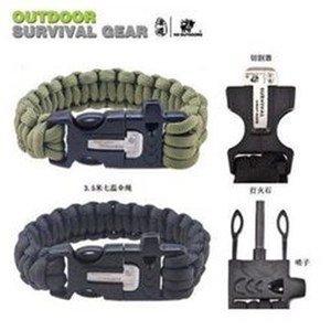 漢道OUTDOOR戶外求生手繩D-101黑色