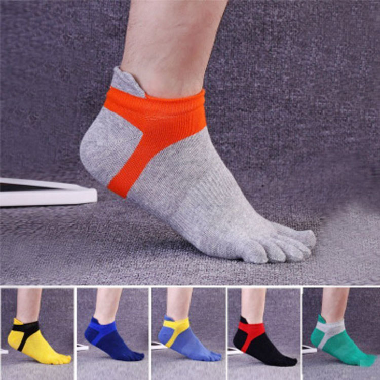 襪子【FSM019】秋冬加厚抗菌除臭五指襪 短襪 運動襪 條紋襪 氣墊襪 純棉 毛巾襪 船型襪 男女襪 學生襪-收納女王