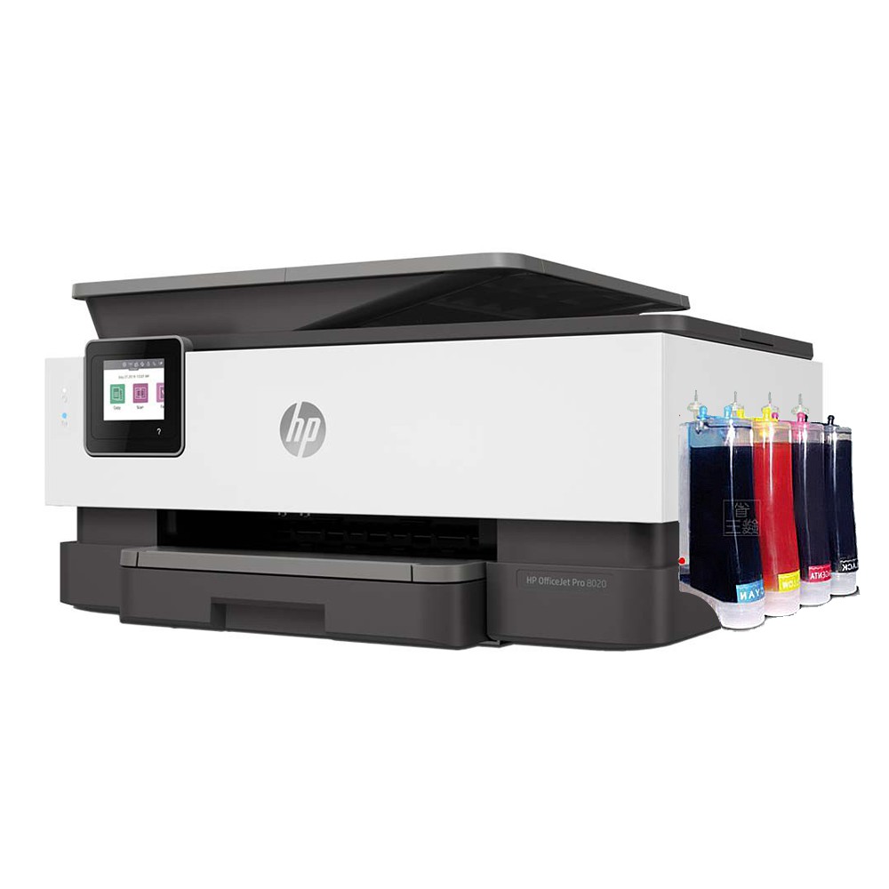 ————含發票———————機器含墨水———【商品規格】HP 8020 商用傳真事務機 ●自動雙面列印/自動雙面影印/掃描/傳真，PC收發傳真●日本製噴頭/墨水合一設計，阻塞問題免煩惱 ●內建無線網路