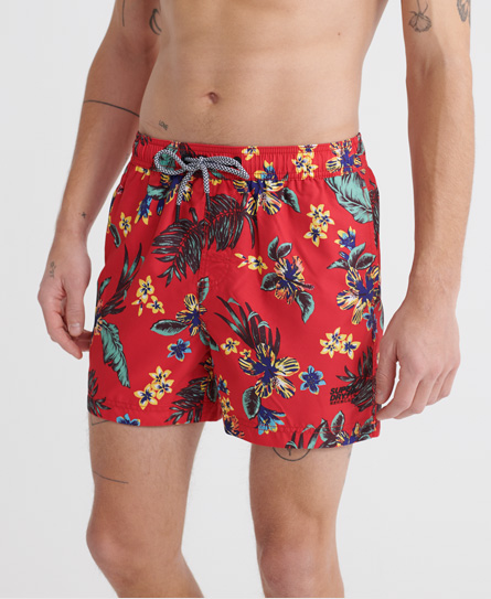 Superdry men's 5S Beach volley swim shorts. Head to the pool in style with these swim shorts. Featur