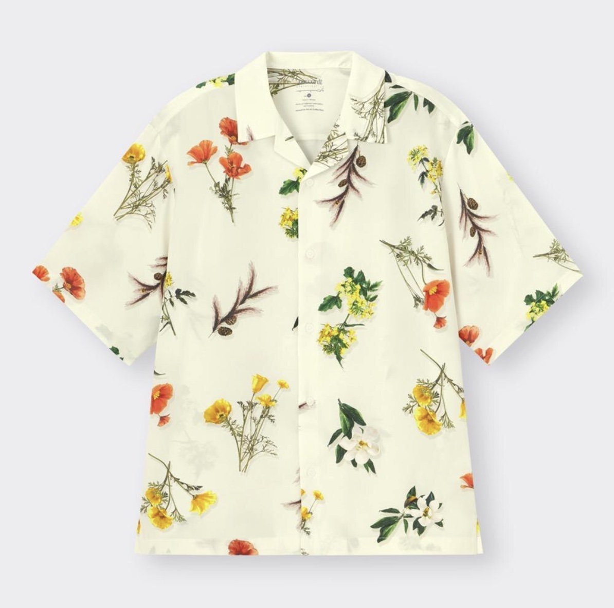 GU開領襯衫(5分袖)