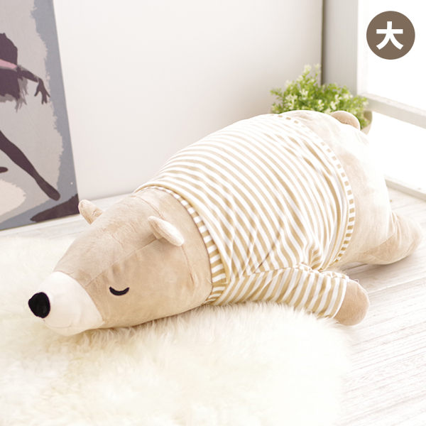 北極熊娃娃-大 抱枕 絨毛娃娃 安撫抱枕 (現貨+預購)《Life Beauty》