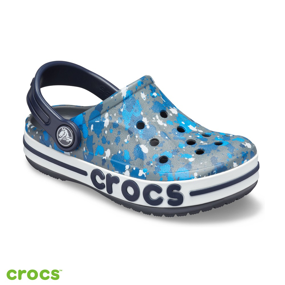 Crocs 卡駱馳 (童鞋) 貝雅卡駱班迷彩克駱格-205810-025