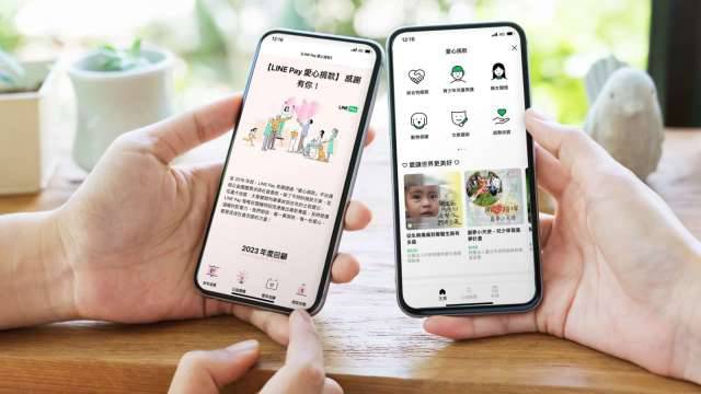 LINE Pay愛心捐款2023年募逾6.2億元創新高 年增6成