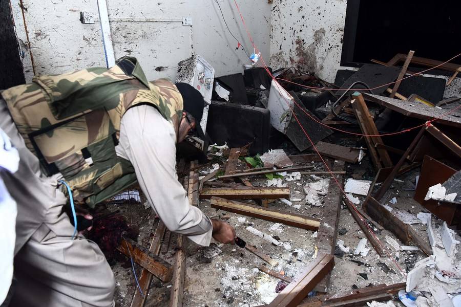 3 killed, 10 wounded as terrorists storm police building in Pakistan's ...