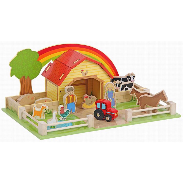 ★ 開闊想像力、邏輯組織力，增進作文、口語閱讀。★ 玩偶能增加演講的安全感，適合害羞、年幼、初學者。Mentari 歡樂農場的一天-特色 Features★ 透過角色扮演的情境模擬，發揮創意結合故事情