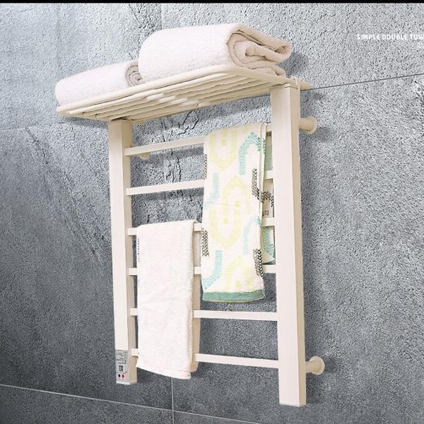 電熱毛巾架家用電加熱毛巾架浴巾架衛生間可免打孔毛巾烘乾架安科 ATF 魔法鞋櫃