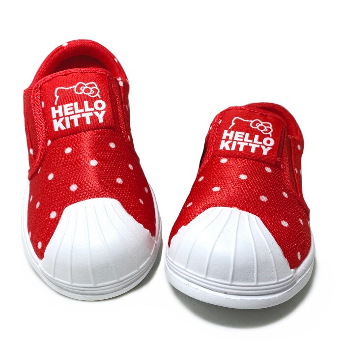 *三麗鷗 HelloKitty 童款健康機能超輕套入式運動鞋 [718770] 紅【巷子屋】