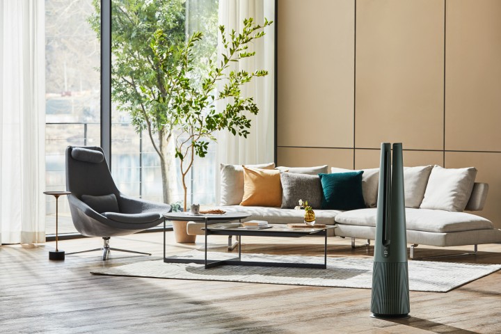 LG PuriCare AeroTower 風革機台灣登場，涼暖空氣清淨兼 UV 抑菌三合一