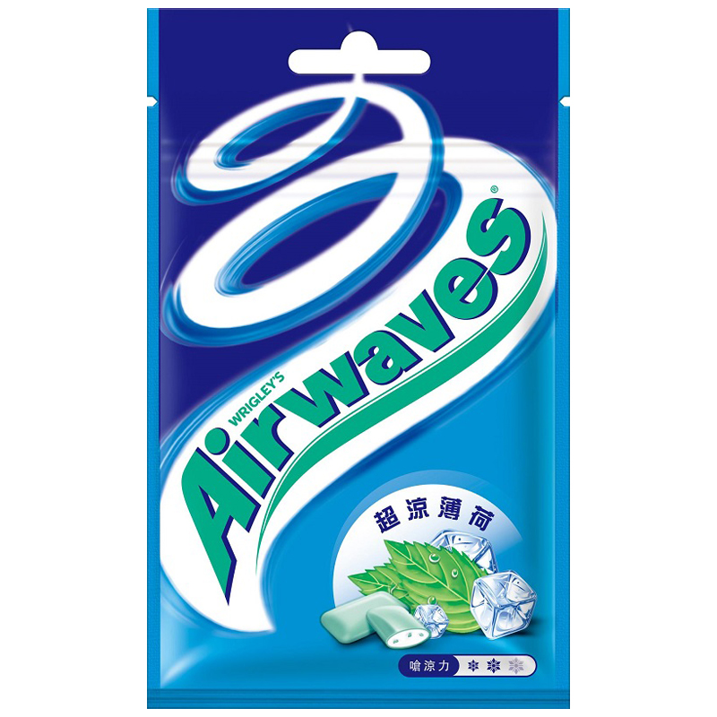 Airwaves 無糖口香糖超涼薄荷口味(20粒)