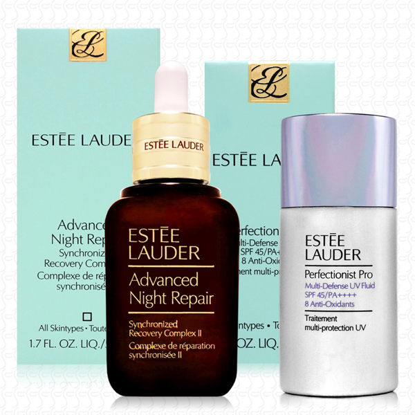 ESTEE LAUDER雅詩蘭黛 特潤超導修護露50ml+防曬礦物隔離乳30ml