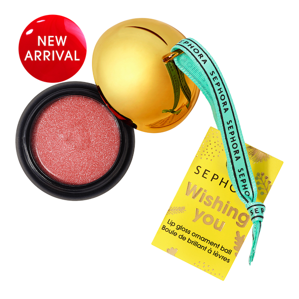 Sephora Collection Wishing You Lip Gloss Ornament Ball Christmas (Limited Edition)