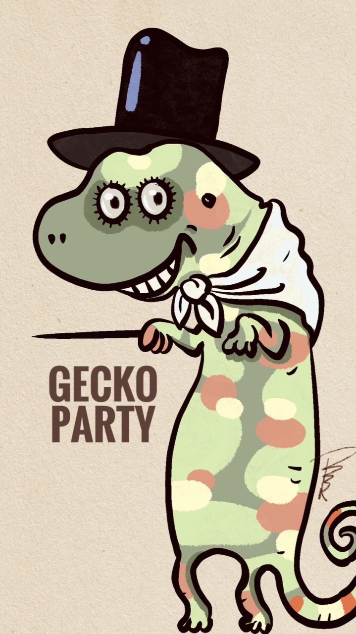 GECKO PARTY樹棲守宮群