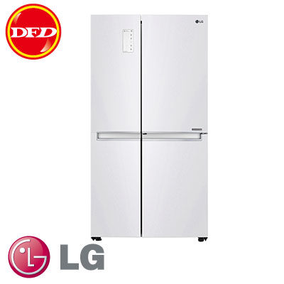 樂金 LG GR-DL80W WiFi門中門對開冰箱 活動式層架設計 晶鑽白 830公升 GRDL80W ※運費另計(需加購)