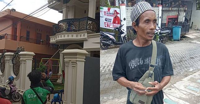 Kisah driver ojek online bangun rumah mewah hasil ngojek 4 tahun
