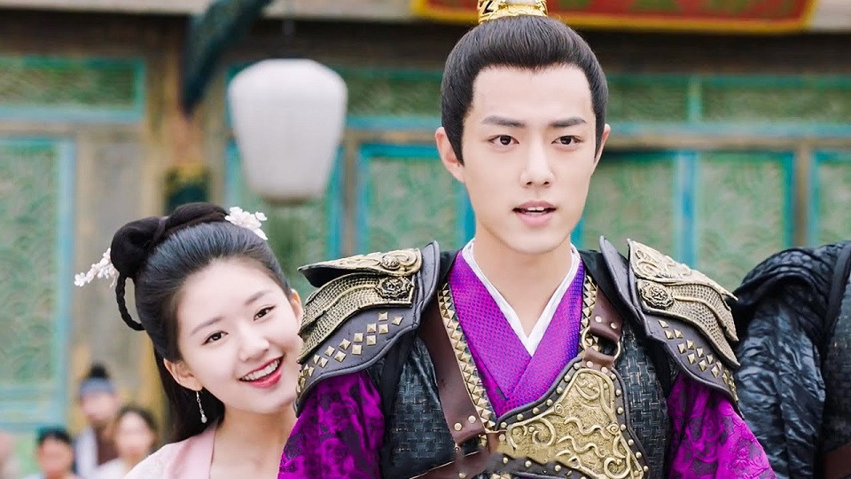 趙露思合作男星4：《哦！我的皇帝陛下》肖戰