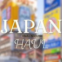 Japan haul🇯🇵🏯