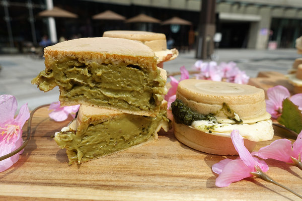 信義區車輪餅-青畑九號豆製所台北快閃店，新竹超人氣浮誇系車輪餅台北信義區03/01-04/22人氣口味和獨家口味統一時代百貨期間限定，台北好吃車輪餅