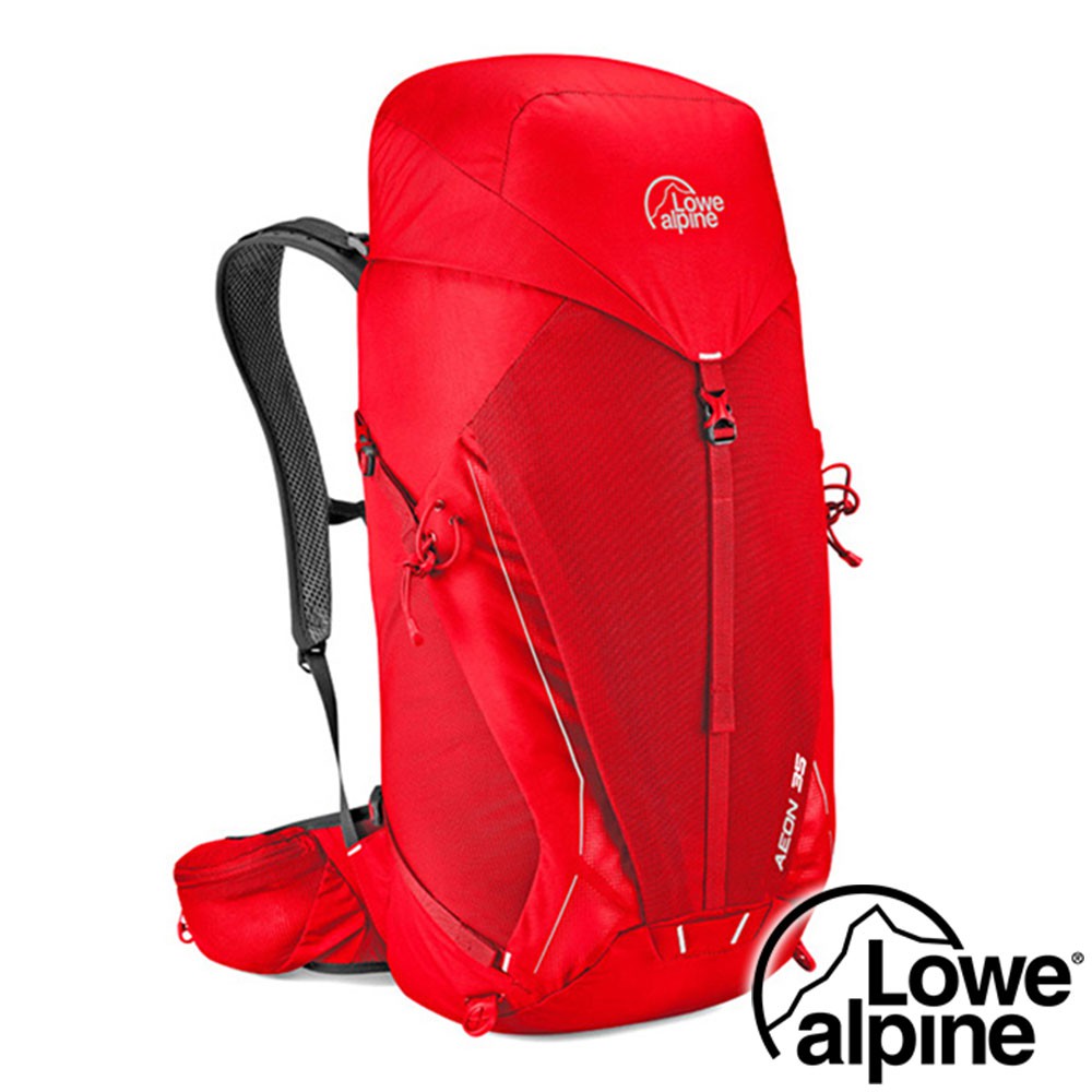 超輕量化的防撕裂面料Air Contour可調式對流透氣背負系統TriShield超清亮面料製作主體多用途收納/使用Tip Gripper獨家專利登山杖固定座可拆式冰鎬/冰斧固定扣環側邊配有水帶吸管出