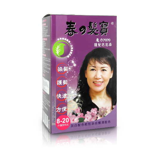 ◆萃取植物精華，創造柔順秀髮;◆灰白髮輕鬆染成豐澤髮色;◆輕鬆染出年輕時尚髮色