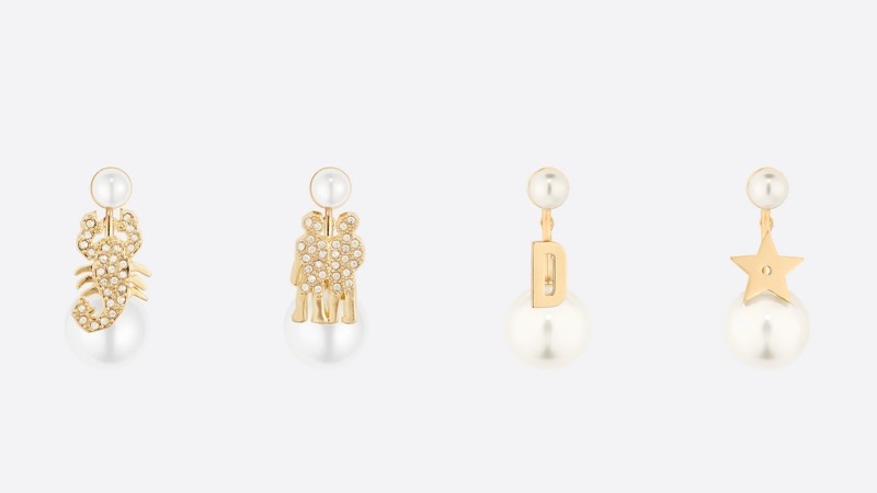 My ABCDior Tribales系列：星座款（NT$10,500）、字母款（NT$8,500）