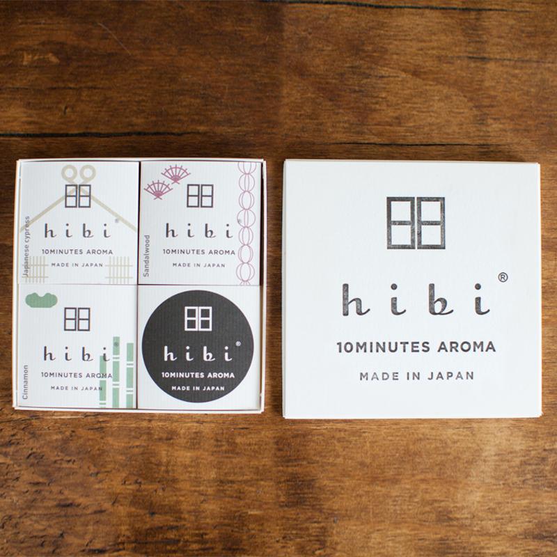 和風系列木質調薰香火柴禮盒 (檜木/檀香/肉桂 8支入各一組+專用燃燒墊x1) HIBI和風木質調薰香火柴禮盒 (檜木/檀香/肉桂)