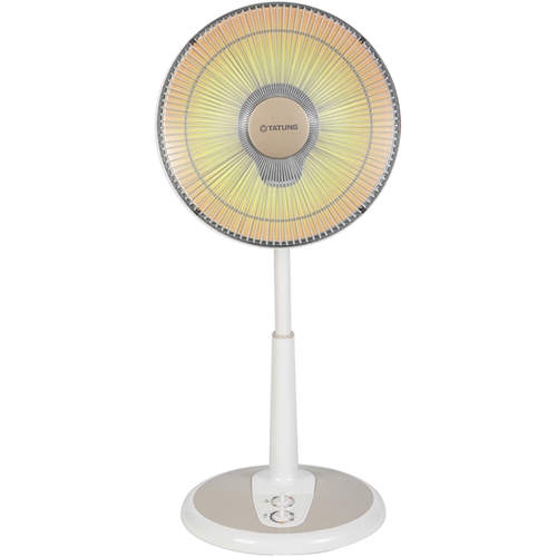 兩段式功率選擇，多重安全設計左右擺頭設計，暖房面積廣鹵素燈管加熱方式，防燃材質《大同》 14吋鹵素電暖器TAH-14TA ▶400W / 800W兩段式功率選擇▶左右擺頭設計，暖房面積廣▶鹵素燈管加熱