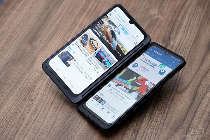 LG G8X ThinQ 動手玩，意外實用的雙螢幕手機