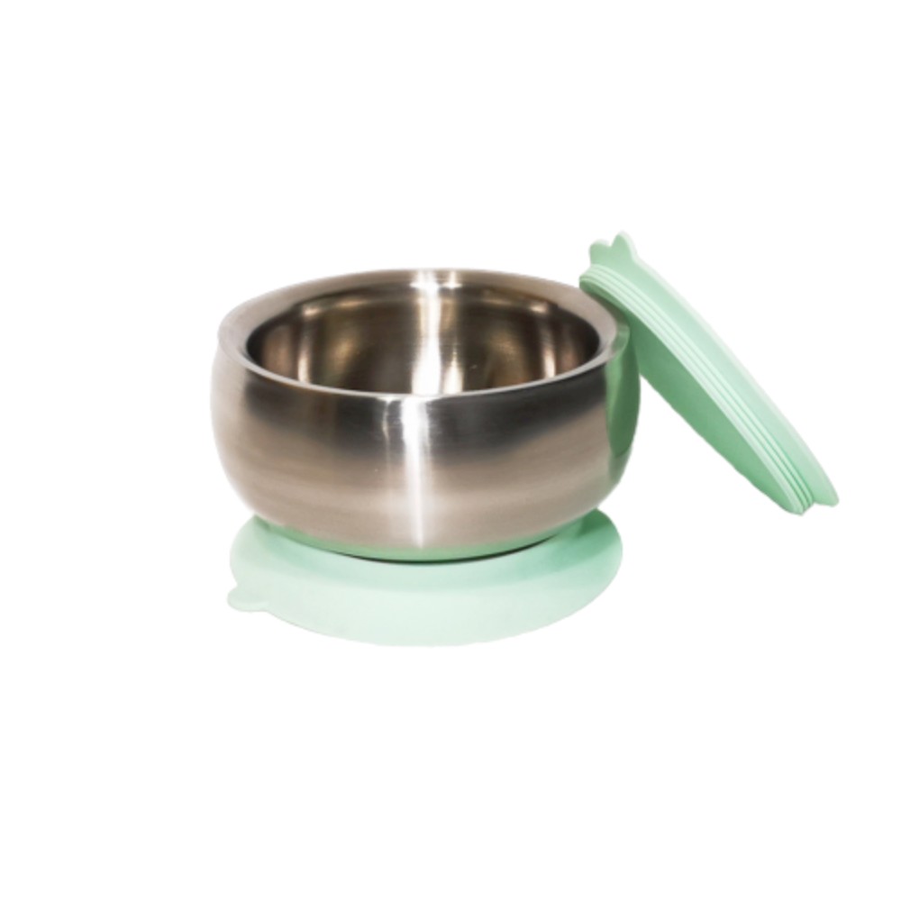 頂級316醫療級不銹鋼！耐刮清洗零死角。食品級矽膠可拆！不怕脆化整咖丟掉。吸盤超強吸附力！抬起桌子都黏牢牢。小時搭配吸盤用，長大拆掉吸盤帶去幼兒園。連阿公阿罵都可用！可用一輩子的餐碗;頂級316醫療級