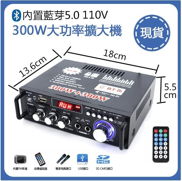 110v擴大機 迷你小型12v功放機 真空款擴音機 小型卡拉ok 藍芽音響 擴大機 音響