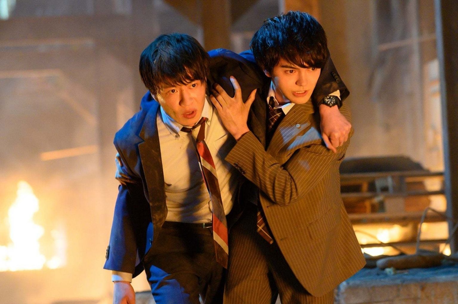 002【大叔之愛電影版】劇照 田中圭（左）與林遣都（右）的愛情發展，也是觀眾們的注目重點