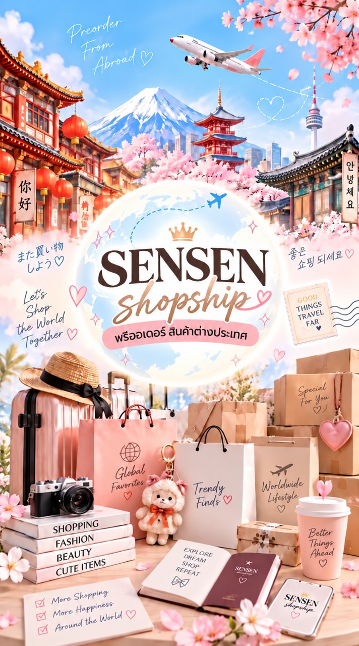 SENSEN.shopship 🛍พรีออเดอร์ สินค้าต่างประเทศ✈️