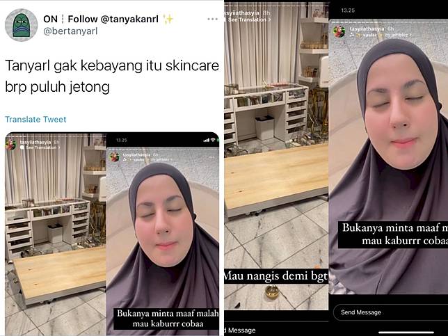 Meja Riasnya Senilai Rp80 Juta Pecah di Tangan ART, Tasyi Athasyia Tak Minta Ganti Rugi