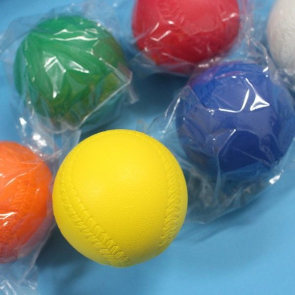 樂樂棒球 彩色高彈跳標準比賽專用樂樂棒球 直徑9cm MIT製/一件170個入{定80}