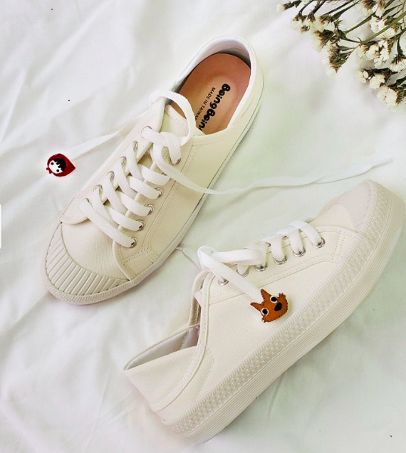 兩穿後踩帆布鞋-小紅帽與大野狼