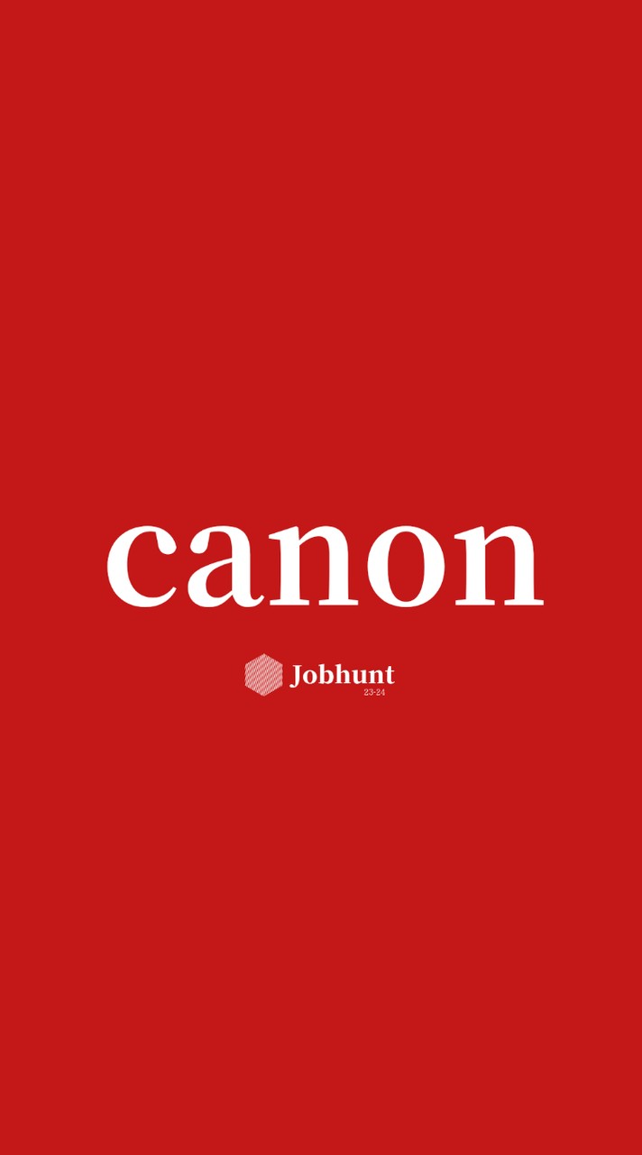 【キヤノン Canon】就活情報共有/企業研究/選考対策グループ